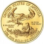 American Eagle One Ounce Gold Coin, reverse